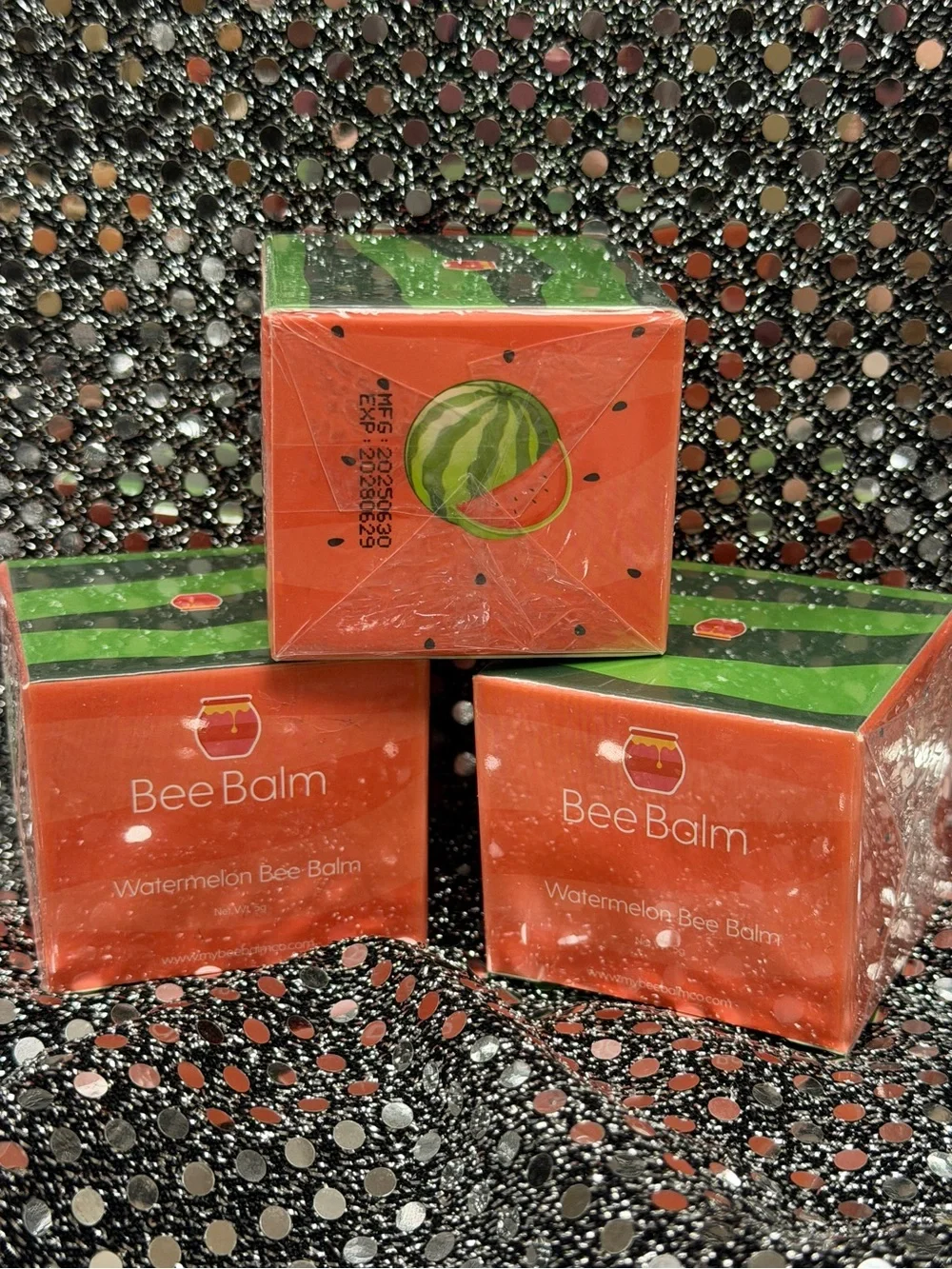 Bee balm Lip Balm-assorted flavors-cute honey pot design